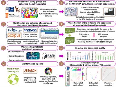 The salivary microbiome as a diagnostic biomarker of periodontitis: a 16S multi-batch study before and after the removal of batch effects